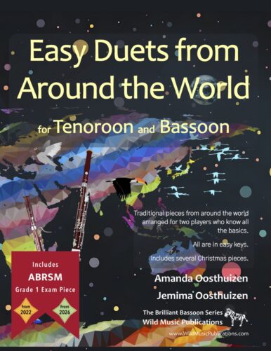 Easy Duets from Around the World for Tenoroon and Bassoon