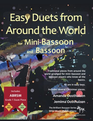 Easy Duets from Around the World for Mini-Bassoon and Bassoon