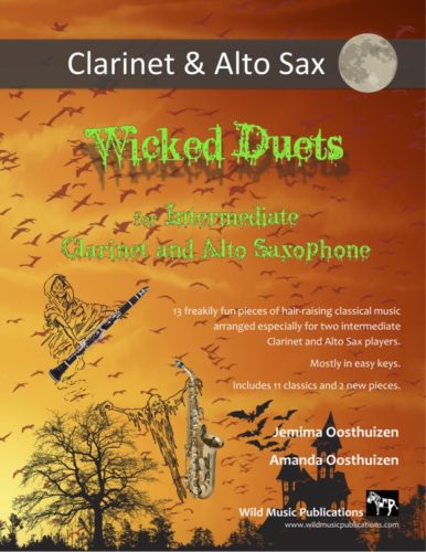 Wicked Duets for Intermediate Clarinet and Alto Saxophone
