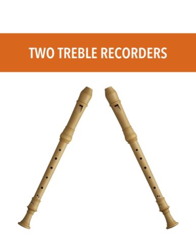 Two Treble Recorders