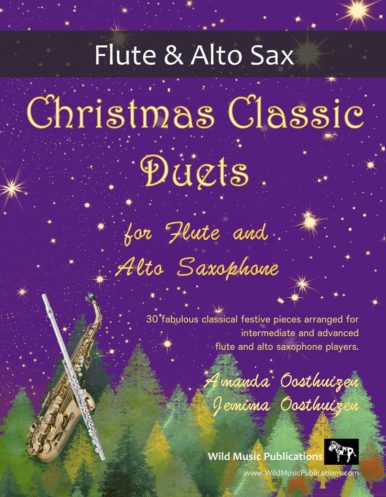 Christmas Classic Duets for Flute and Alto Saxophone