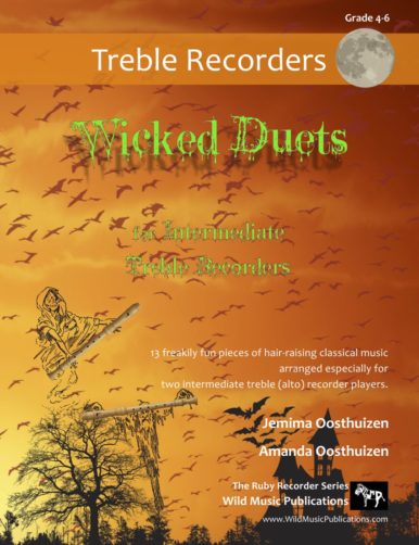 Wicked Duets for Intermediate Treble Recorders