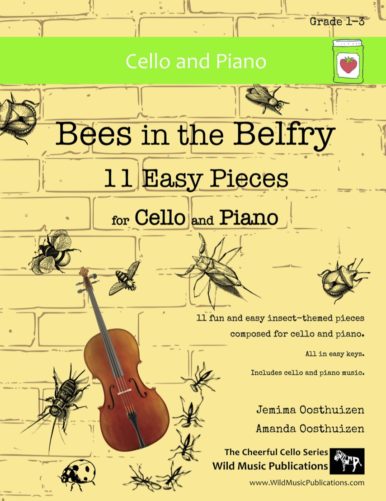 Bees in the Belfry: 11 Easy Pieces for Cello and Piano