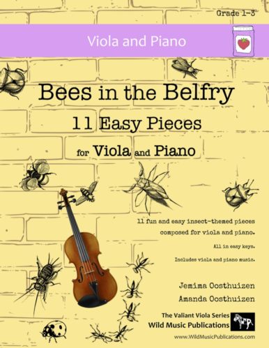 Bees in the Belfry: 11 Easy Pieces for Viola and Piano
