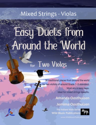 Mixed Strings: Easy Duets from Around the World for Two Violas