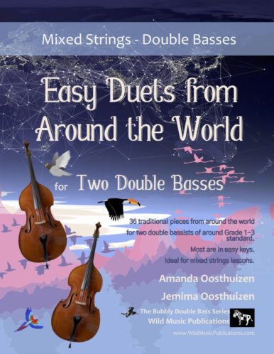 Mixed Strings: Easy Duets from Around the World for Two Double Basses