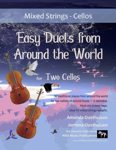 Mixed Strings: Easy Duets from Around the World for Two Cellos