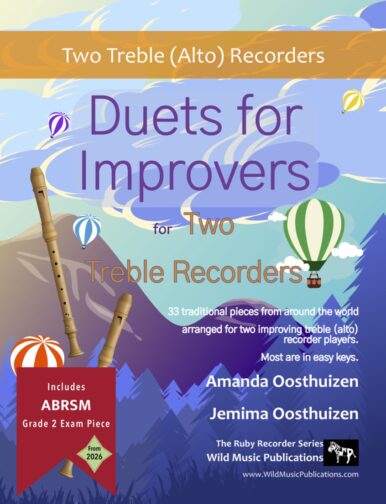 Duets for Improvers for Two Treble Recorders