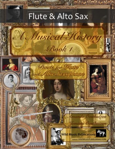 A Musical History Book 1: Duets for Flute & Alto Saxophone