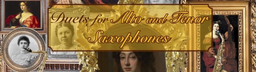 A Musical History Book 1: Duets for Alto & Tenor Saxophones