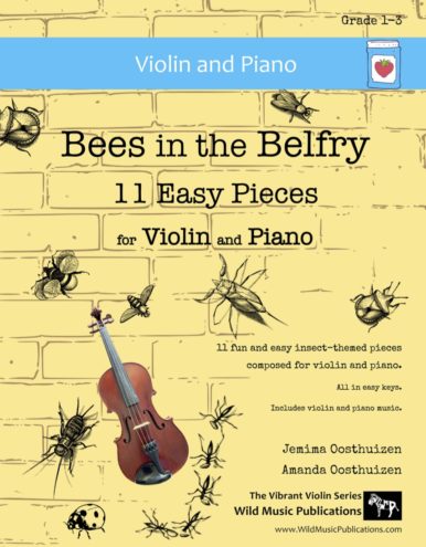 Bees in the Belfry: 11 Easy Pieces for Violin and Piano