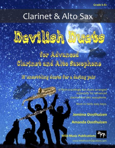 Devilish Duets for Advanced Clarinet and Alto Saxophone