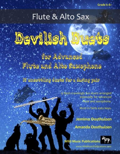 Devilish Duets for Advanced Flute and Alto Saxophone