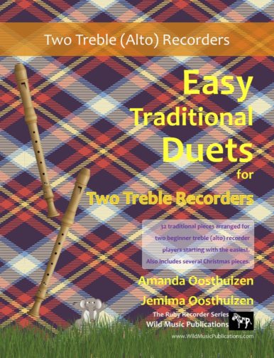 Easy Traditional Duets for Two Treble Recorders