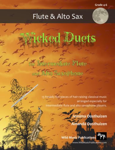 Wicked Duets for Intermediate Flute and Alto Saxophone