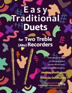 Easy Traditional Duets for Two Treble Recorders