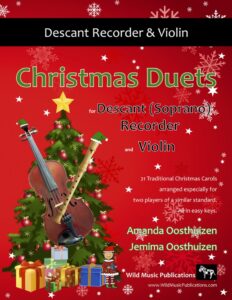 Christmas Duets for Descant Recorder and Violin