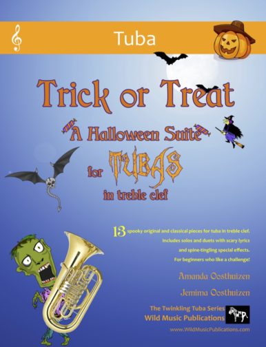 Trick or Treat - A Halloween Suite for Tubas in Treble Clef