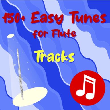 150+ Easy Tunes for Flute - Tracks