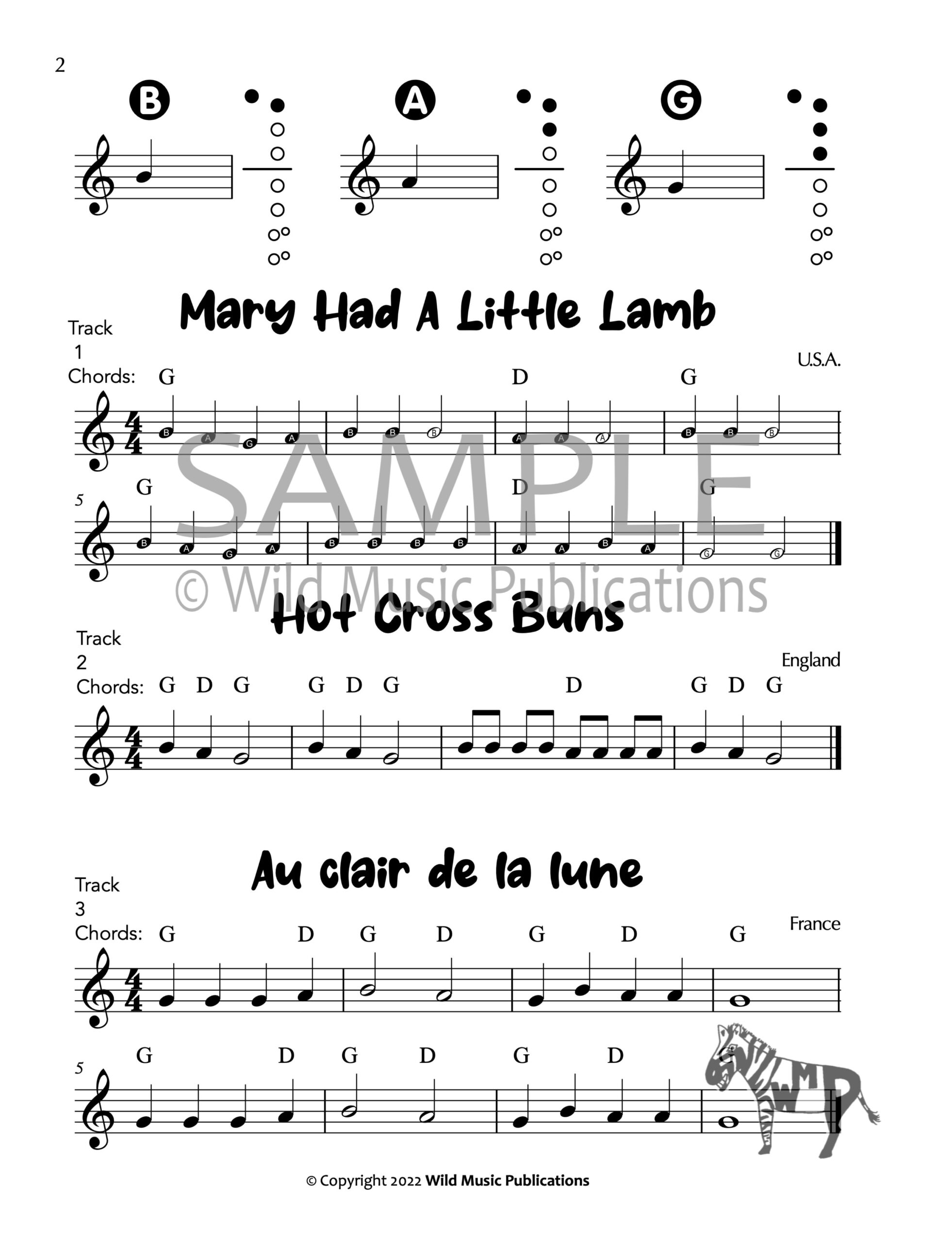 Recorder Songs