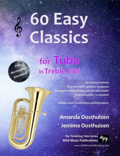 60 Easy Classics for Tuba in Treble Clef