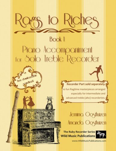 Rags to Riches Book 1 Piano Accompaniment for Solo Treble Recorder