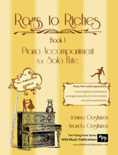 Rags to Riches Book 1 Piano Accompaniment for Solo Flute