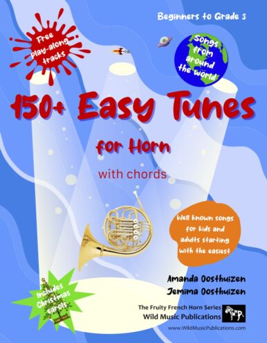 150+ Easy Tunes for French Horn with Chords