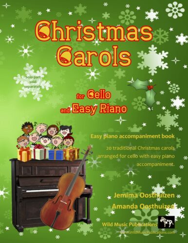 Christmas Carols for Cello and Easy Piano