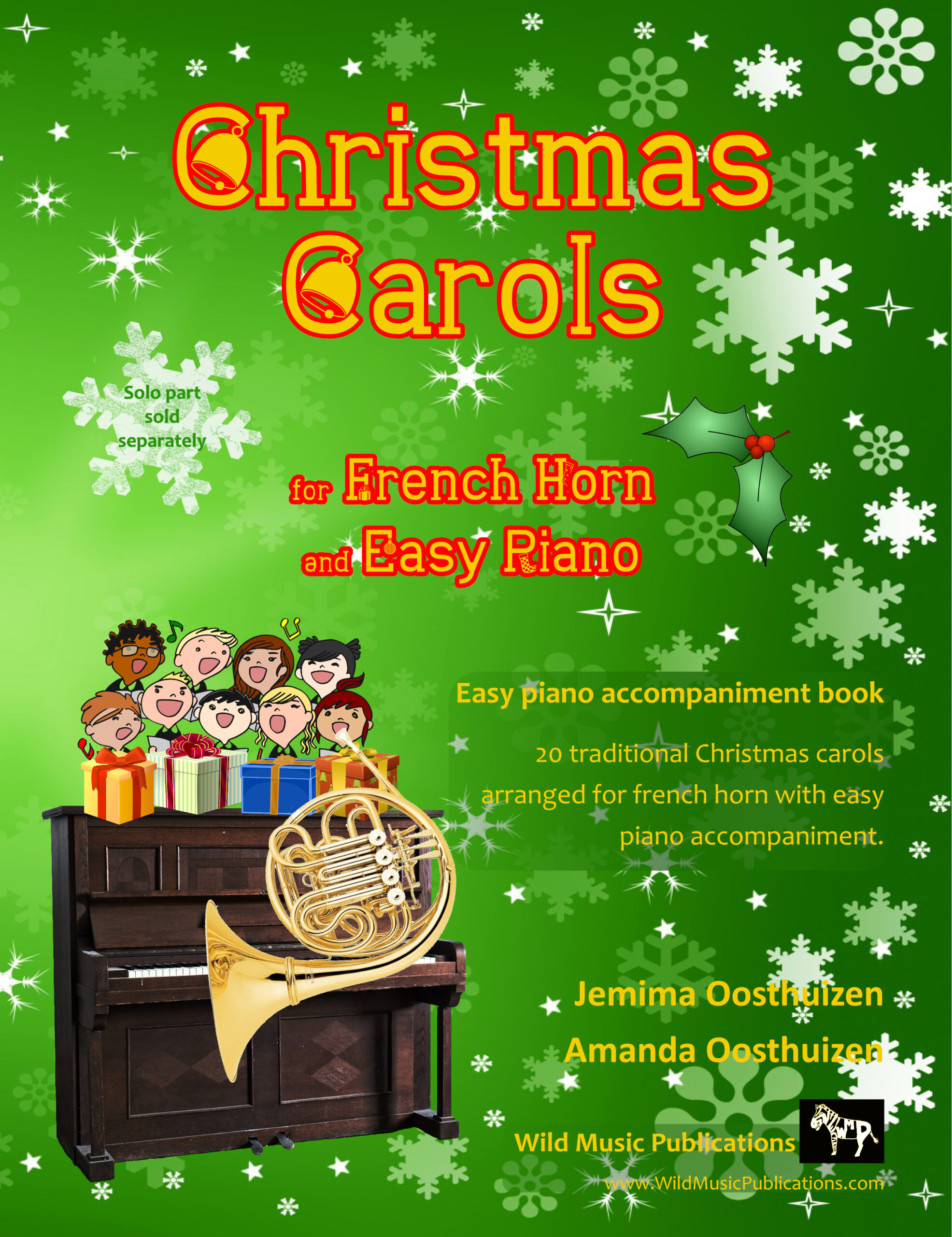 Christmas Carols for French Horn and Easy Piano