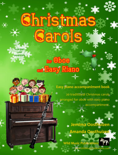 Christmas Carols for Oboe and Easy Piano