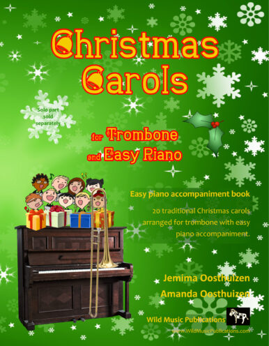 Christmas Carols for Trombone and Easy Piano