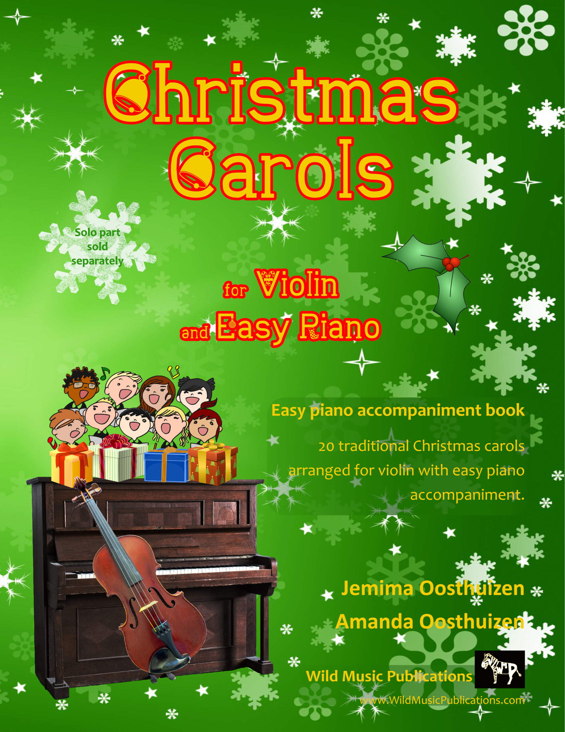 Christmas Carols for Violin and Easy Piano
