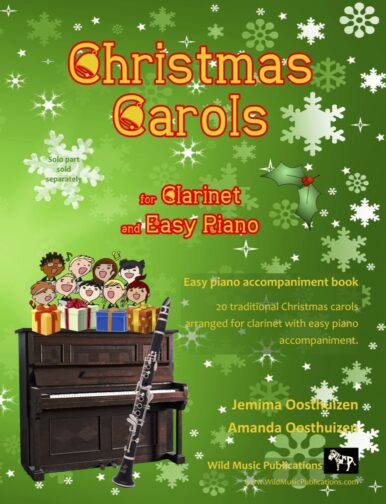 Christmas Carols for Clarinet and Easy Piano