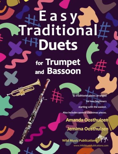 Easy Traditional Duets for Trumpet and Bassoon