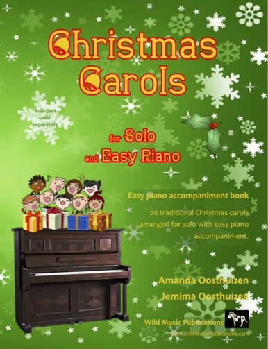 Christmas Carols with Easy Piano