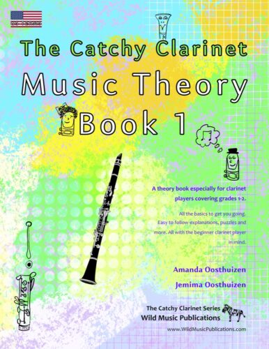 The Catchy Clarinet Music Theory Book 1 - US Terms
