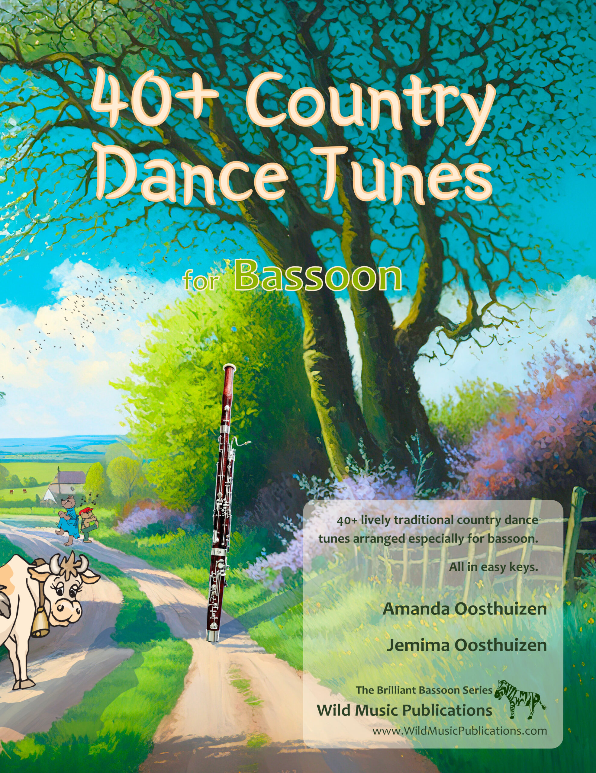 40+ Country Dance Tunes for Bassoon