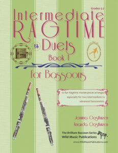 Intermediate Ragtime Duets for Bassoons