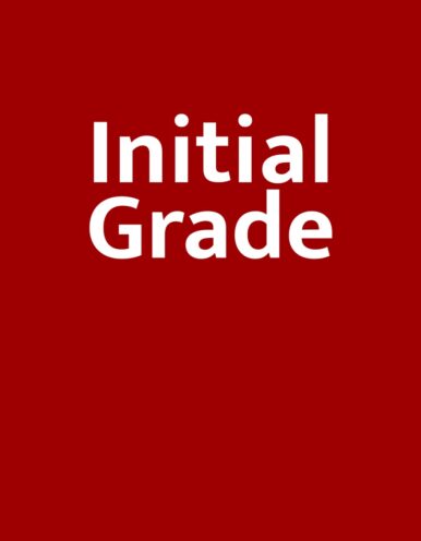 Initial Grade