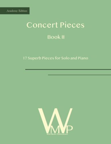 Concert Pieces for Solo and Piano Book II