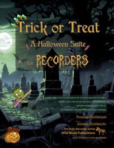 Trick or Treat - A Halloween Suite for Descant (Soprano) Recorders