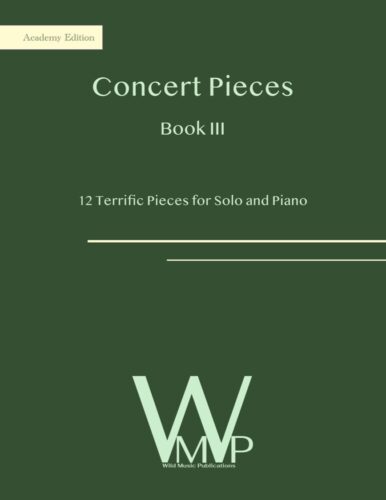 Concert Pieces for Solo and Piano Book III