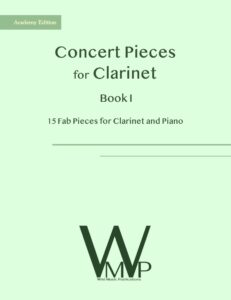 Concert Pieces Book I for Clarinet and Piano (Academy Edition)