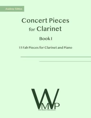 Concert Pieces Book I for Clarinet and Piano (Academy Edition)