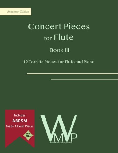 Concert Pieces Book III for Flute and Piano (Academy Edition)