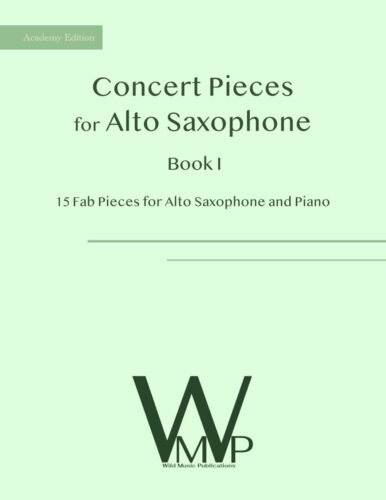 Concert Pieces Book I for Alto Saxophone and Piano (Academy Edition)