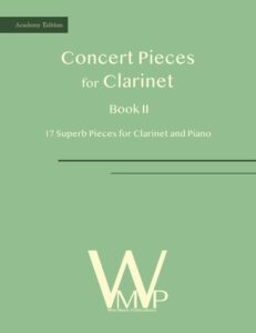 Concert Pieces Book II for Clarinet and Piano (Academy Edition)