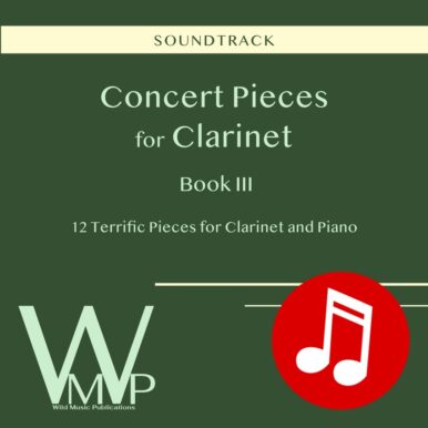 Concert Pieces Book 3 for Clarinet and Piano - Soundtrack