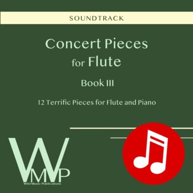 Concert Pieces Book 3 for Flute and Piano - Soundtrack